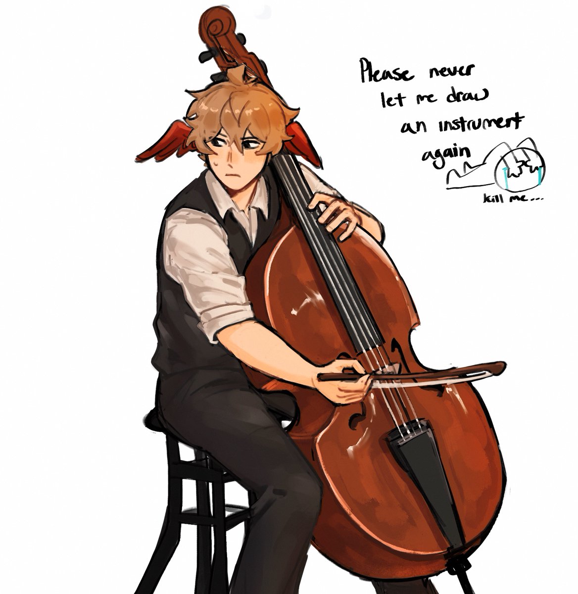 watermlem's tweet photo. Not exactly a violin but…
#grianfanart #GRIAN https://t.co/yjk0FJzcWn