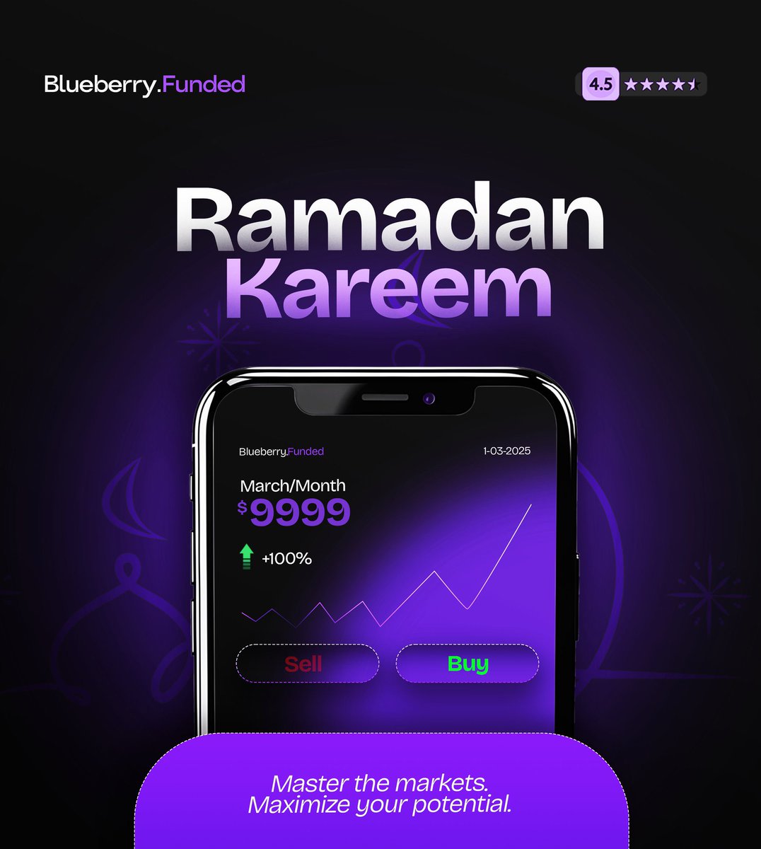 In the spirit of RAMADAN🌙 BlueberryFunded is blessing traders with a 25% DISCOUNT.

Get 25% discount OFF all account size on Blueberryfunded.

Use the link below 👇 

blueberryfunded.com/?utm_source=af…

Hurry now and get yours. Enjoy the  RAMADAN discount while it lasts.