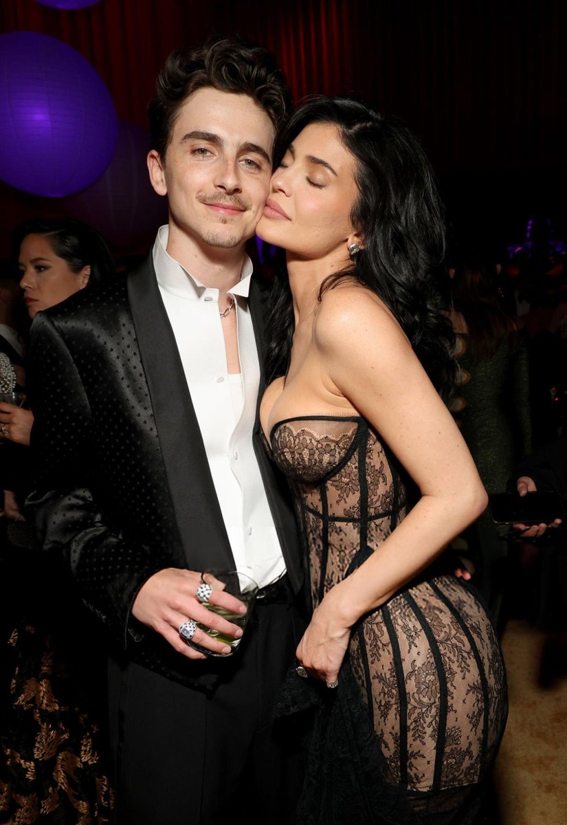 Timothée Chalamet &amp; Kylie Jenner. 🤍