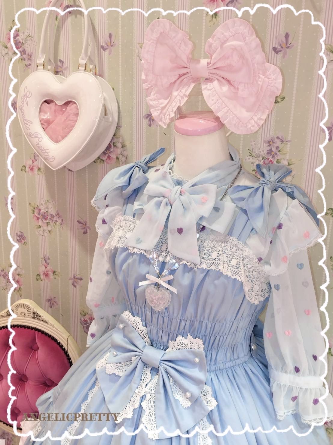 アンジェリックプリティ*Cute Heartジャンパースカート アンジェリックプリティ*Cute Heartジャンパースカート