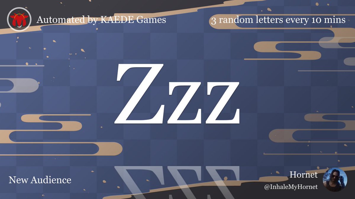 3letter_'s tweet image. Zzz