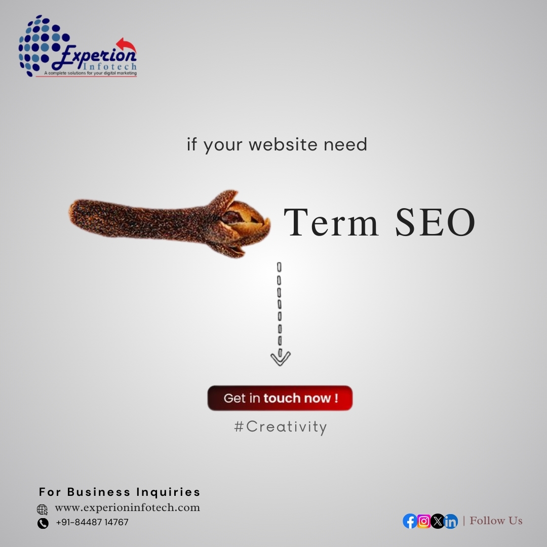 Spice Up Your SEO &amp; Grow Your Business!

Boost rankings, drive traffic &amp; get noticed with expert SEO strategies. Let’s take your website to the next level!

📞 +91-8448714767 | 🔗 experioninfotech.com