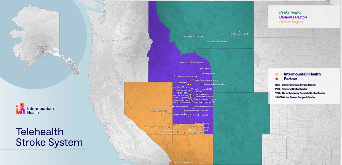 NickMurray_'s tweet image. Intermountain Telestroke and Teleneuro Dedicated Quarterback System - now live w/ 100% dedicated 24/7 providers today!!! Collaborating in emergency care and clinical best practice with these hospitals 🧠🤘🏻🤓😎@Intermountain #stroke #neurocriticalcare #telestroke