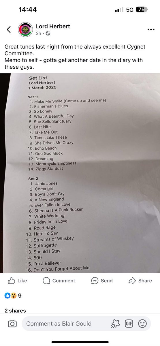 Great to see you all <a href="/LordHerbertPub/">LordHerbert</a> see you soon