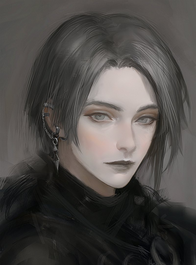 트친이 내그림체 같이 생겼다고해서 한번 그려본 제로