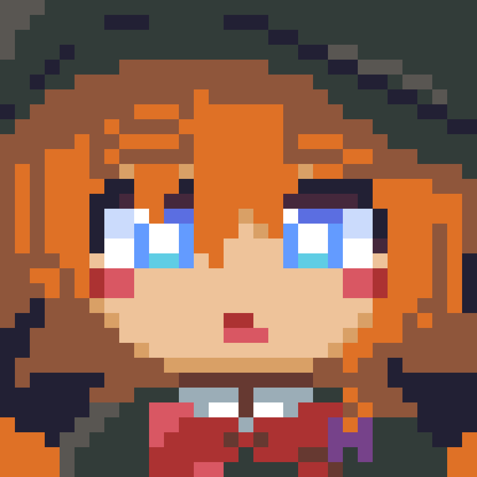 回の目は巡るめく。

#ドット絵　#pixelart