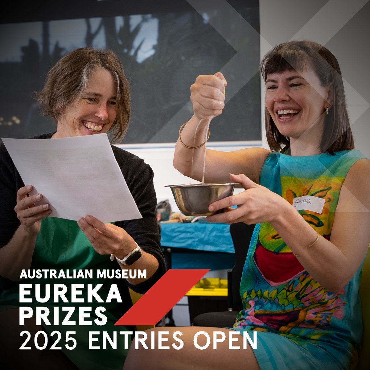 Are you involved in an initiative that has: 

🗝️ Improved access to STEM? 

👁️ Influenced perception of STEM? 

🎓 Increased pursuit of STEM studies? 

Learn more about the @ScienceGovAU @IndustryGov Eureka Prize for STEM Inclusion ➡ australian.museum/get-involved/e…
