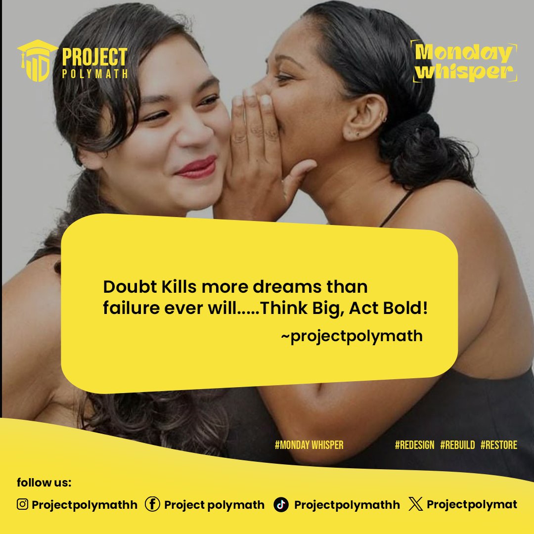project_polymat's tweet photo. 𝑫𝒓𝒆𝒂𝒎 𝒊𝒕, 𝒅𝒐 𝒊𝒕! 🎯

#𝑴𝒐𝒏𝒅𝒂𝒚𝒘𝒉𝒊𝒔𝒑𝒆𝒓
#𝑹𝒆𝒅𝒆𝒔𝒊𝒈𝒏
#𝑹𝒆𝒃𝒖𝒊𝒍𝒅
#𝑹𝒆𝒔𝒕𝒐𝒓𝒆 https://t.co/gaY4H3xAZU