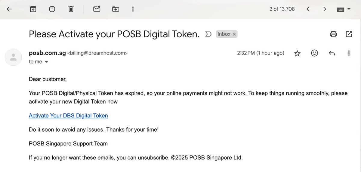 vrat_jai's tweet photo. @dbs_care Is it a scam? https://t.co/3D4V5Vv3Lh