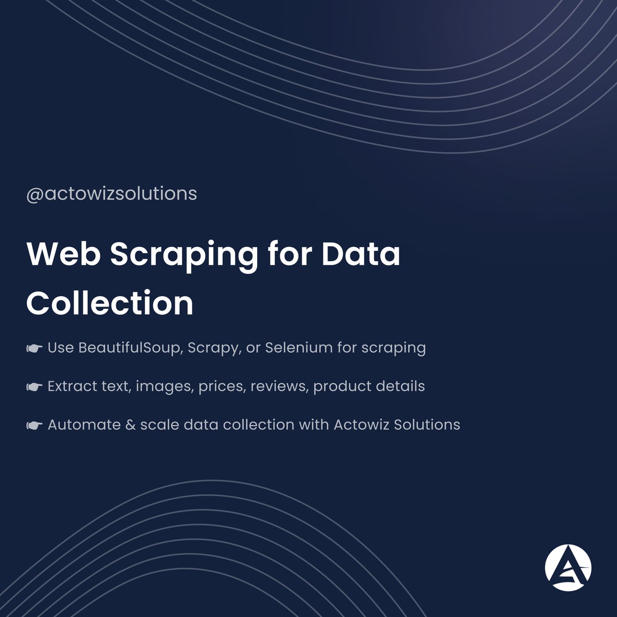 actowizsolution's tweet photo. Learn how to clean, transform, and structure scraped data using #Python. Use #BeautifulSoup, #Pandas, & #SQL to convert raw data into actionable insights.
https://t.co/au0wZjNHd8
#Actowizsolutions #UAE #UK #USA #ScrapeDataWithPython #Tech #AI #MachineLearning #ExtractData https://t.co/MoYlkyoER8