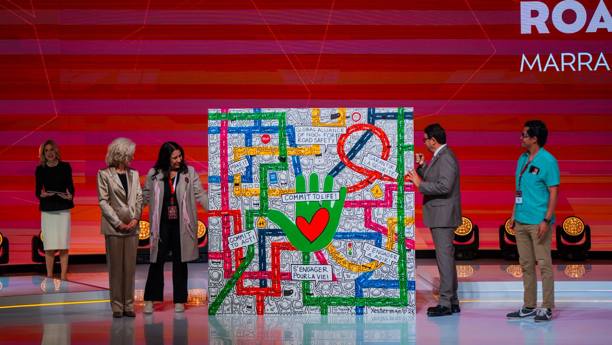 Road Safety Alliance (@roadsafetyngos) on Twitter photo During the closing of the 4th Global Ministerial Conference on Road Safety in Marrakech, <a href="/LotteBrondum/">Lotte Brondum</a>, Executive Director of the Global Alliance of NGOs for Road Safety, delivered a powerful speech that resonated with attendees.
đroadsafetyngos.org/events/the-clo⊠During the closing of the 4th Global Ministerial Conference on Road Safety in Marrakech, <a href="/LotteBrondum/">Lotte Brondum</a>, Executive Director of the Global Alliance of NGOs for Road Safety, delivered a powerful speech that resonated with attendees.
đroadsafetyngos.org/events/the-cloâŠ