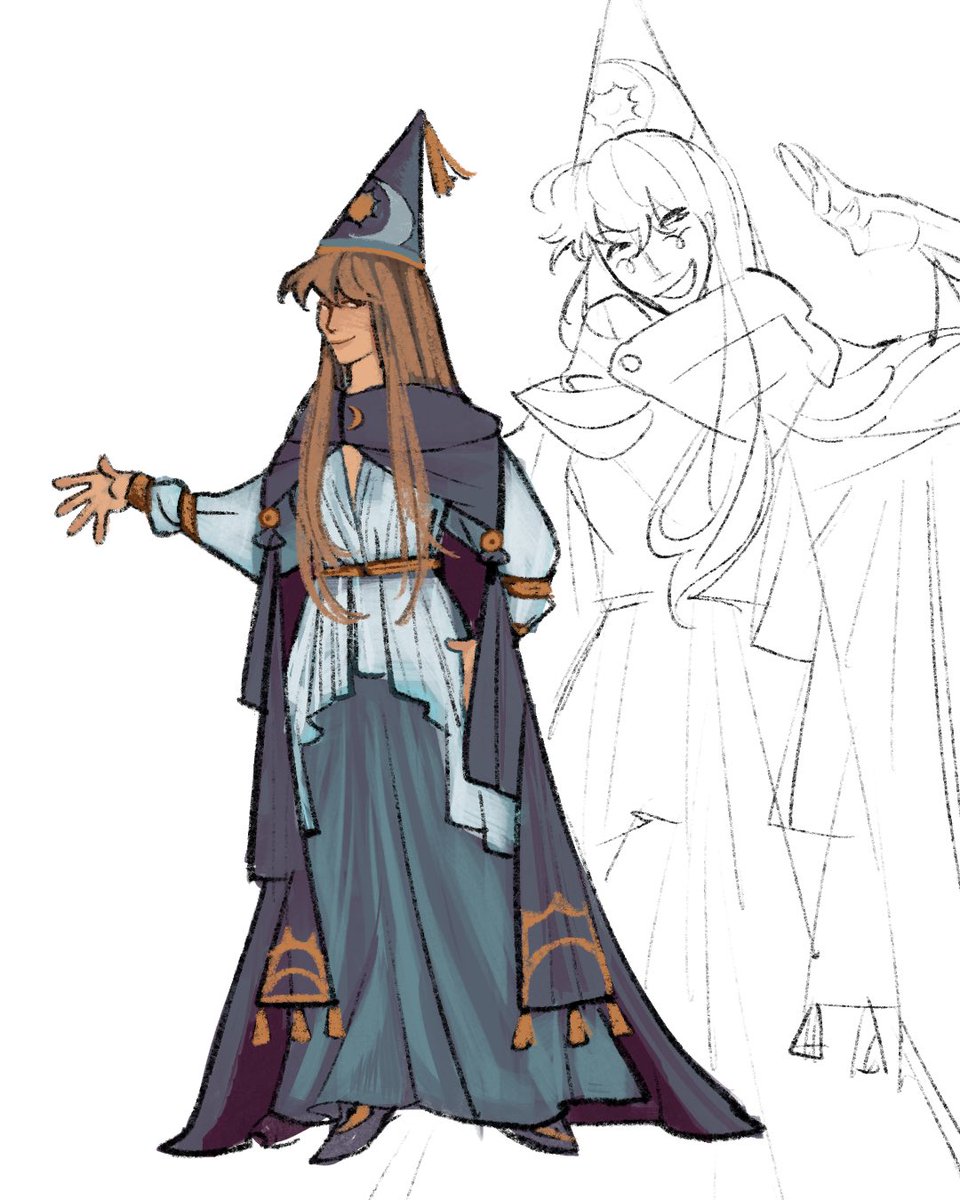 _biacami_'s tweet image. Shiny duo witch hat atelier au because why not,,, #shinyduo