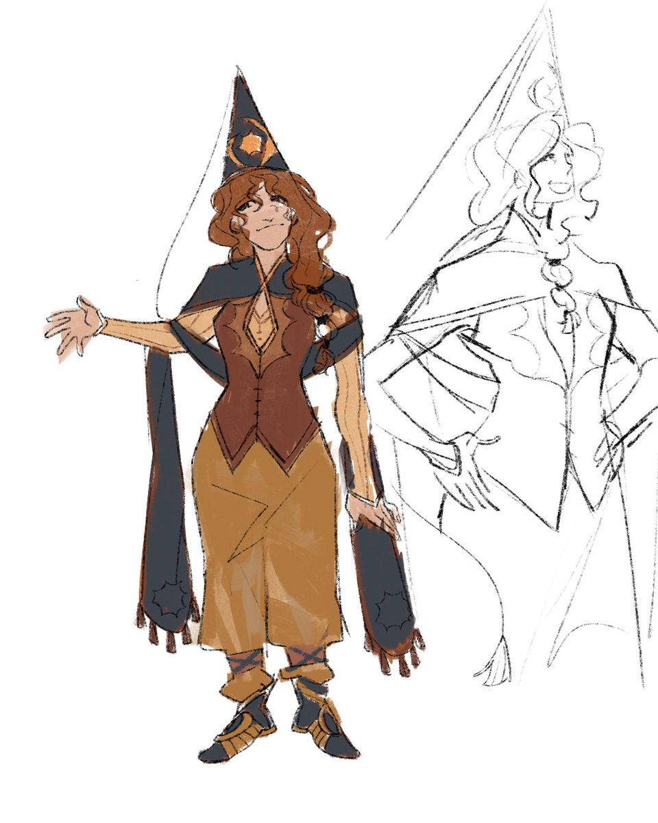 _biacami_'s tweet image. Shiny duo witch hat atelier au because why not,,, #shinyduo