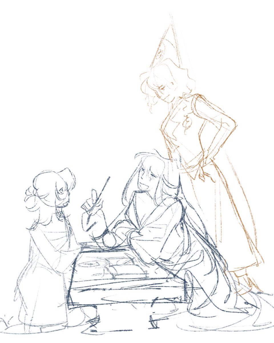 _biacami_'s tweet image. Shiny duo witch hat atelier au because why not,,, #shinyduo