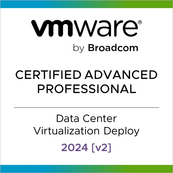 fdlsistemi's tweet image. View my verified achievement from @VMware by @Broadcom. credly.com/badges/e47170f… via @credly 

@VMwarevSphere @VMwareEducation @VCIProgram
#VMwarevSphere #VMwareEducation #VCIProgram #VMware