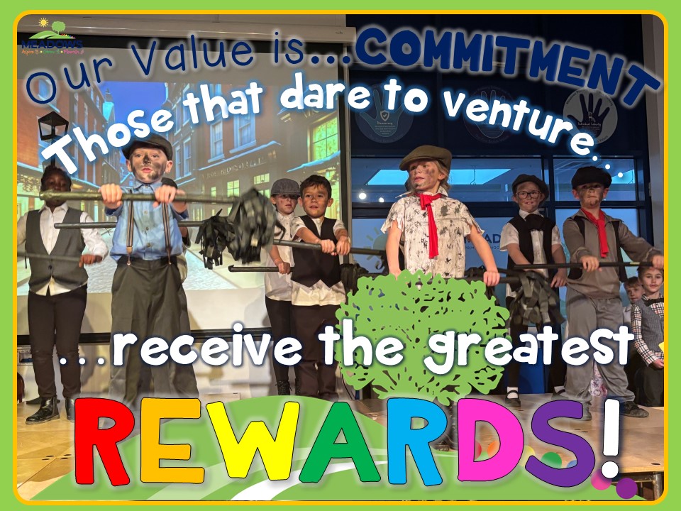 Welcome back to another week in school! 

Our value for March is Commitment! 

#OutstandingValues💙