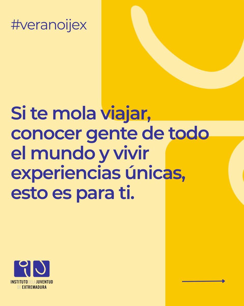 ¿Listo para vivir el veranoijex?
juventudextremadura.juntaex.es/web/campos25

<a href="/IJExtremadura/">IJEXtremadura</a>  
<a href="/cultura_EXT/">Cultura, Turismo, Jóvenes y Deportes</a>