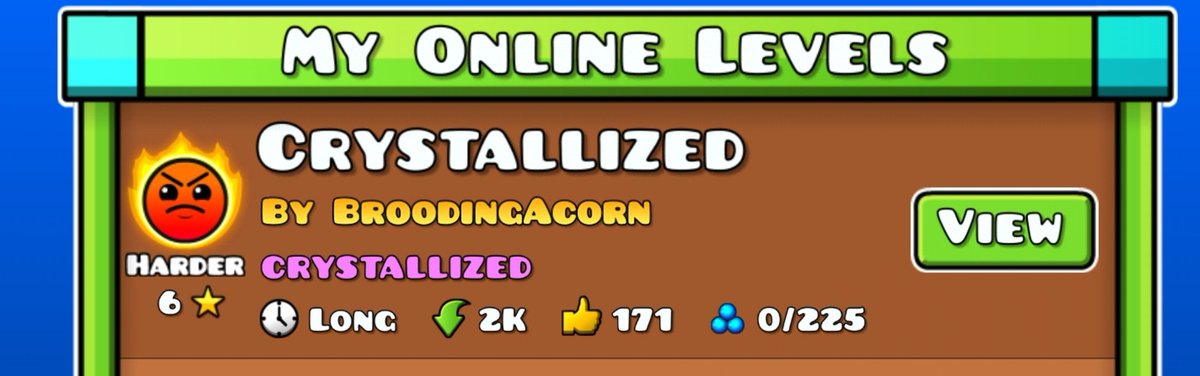 BroodingAcorn's tweet image. It may not be legendary, but After quite a long time of making levels I've finally gotten an epic rate :D next time i'll shoot even higher