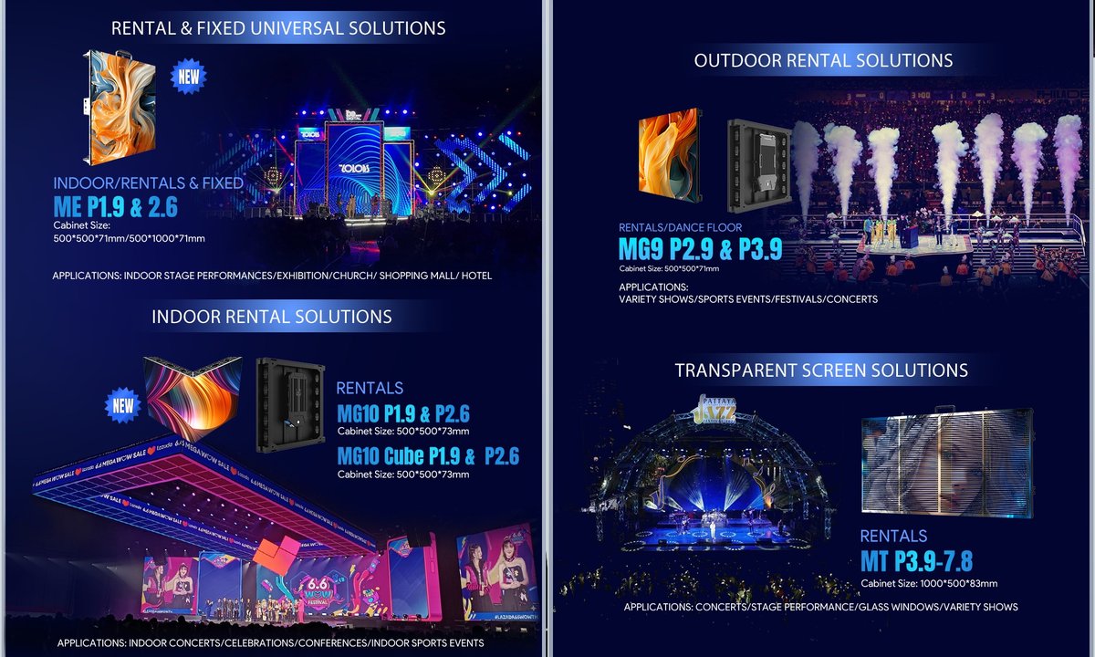 YESTECH_LED's tweet photo. Get ready to be amazed!🤩
At ISLE 2025, we'll showcase our stunning rental and fixed solutions, plus several new series making their debut!🎉
Visit us at booth 8C01 from Mar. 7-9!✨
#YESTECH #LEDdisplay #ISLE2025 #ledscreen #rentaldisplay #LEDcube #transparentscreen #ledrental https://t.co/fPIhrQFZnN