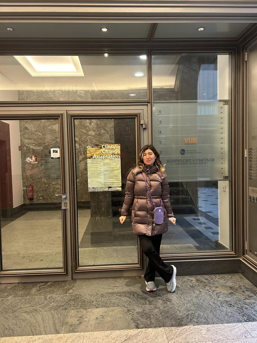 #BlackSeaYouth tackles environmental issues!

🇬🇪 BSYA <a href="/tatkusik13/">Tatiana Sitchinava</a> delivered insightful speech at Climate Change Adaptation Conference in Leipzig, highlighting historical lessons of #climatechange adaptation in Georgia and bringing #BlackSea region’s challenges on global platforms