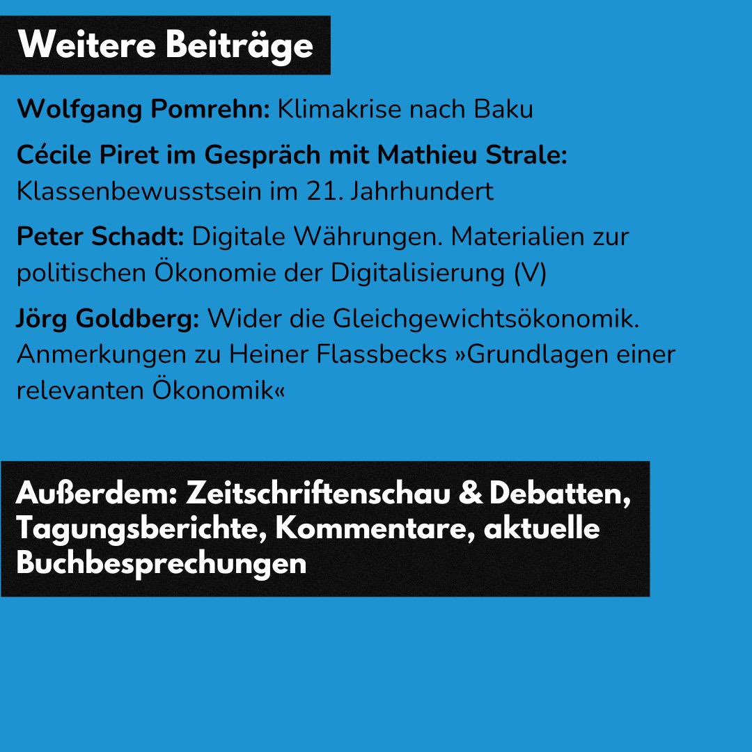 Es ist März, das heißt Zeit für die nächste Ausgabe der Z.! Diesmal „Nach dem Scheitern der Ampel“. Mit Beiträgen u.a. von <a href="/JaninaPuder/">Janina Puder</a>, <a href="/LRchrdt/">Lena Reichardt</a>. Neben dem Schwerpunkt Beiträge zur „Staatsräson und Antisemitismuskritik“&amp;„Marx-Engels-Forschung“+weitere Beiträge u.a. <a href="/peter_schadt/">Peter Schadt</a>