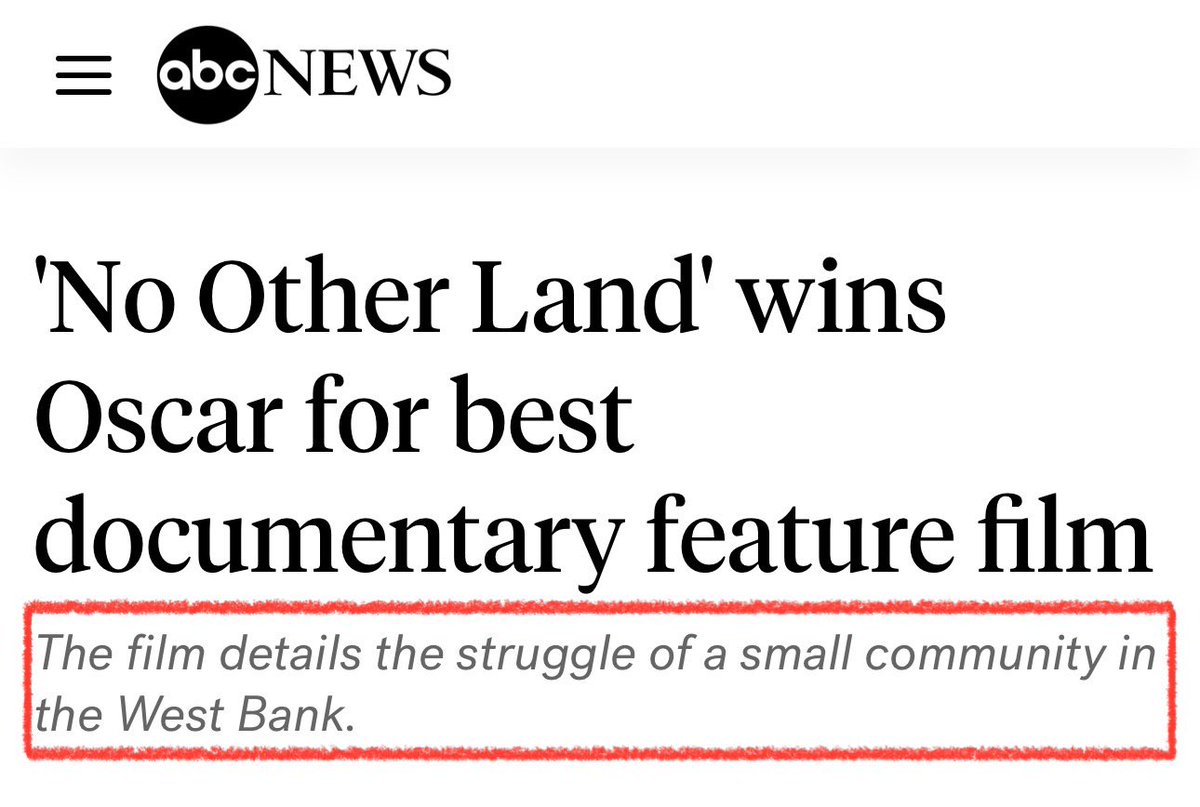 Who is the community and what are they struggling against?

Western media goes out of their way to avoid saying the film is about Israel’s ethnic cleansing of Palestinians in the West Bank.