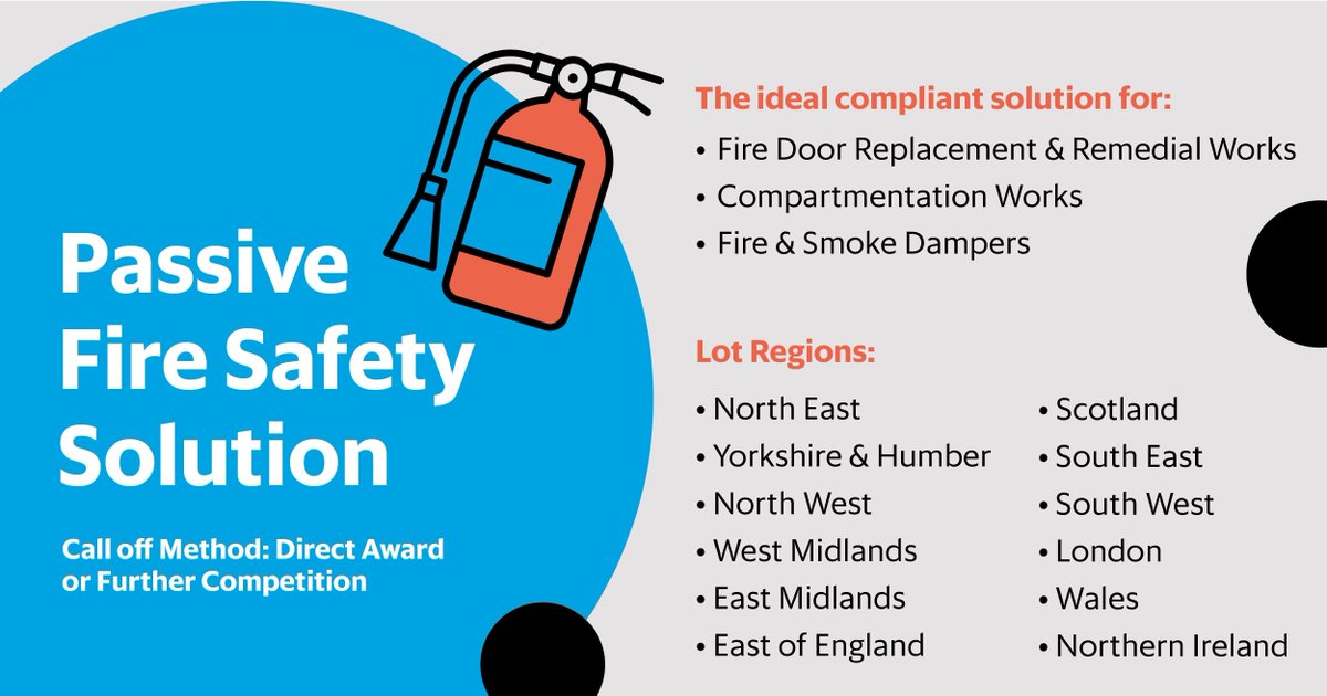 Prosper (@prosper_ne) on Twitter photo Our compliant passive fire safety solution is available throughout the UK and is ideal for landlords in need of:
๐ฅ Fire Door Replacement Works
๐ฅ Compartmentation Works
๐ฅ Fire & Smoke Dampers
Get in touch for more info! ๐ง info@prosper.uk.com
#firesafety #procurement Our compliant passive fire safety solution is available throughout the UK and is ideal for landlords in need of:
๐ฅ Fire Door Replacement Works
๐ฅ Compartmentation Works
๐ฅ Fire & Smoke Dampers
Get in touch for more info! ๐ง info@prosper.uk.com
#firesafety #procurement