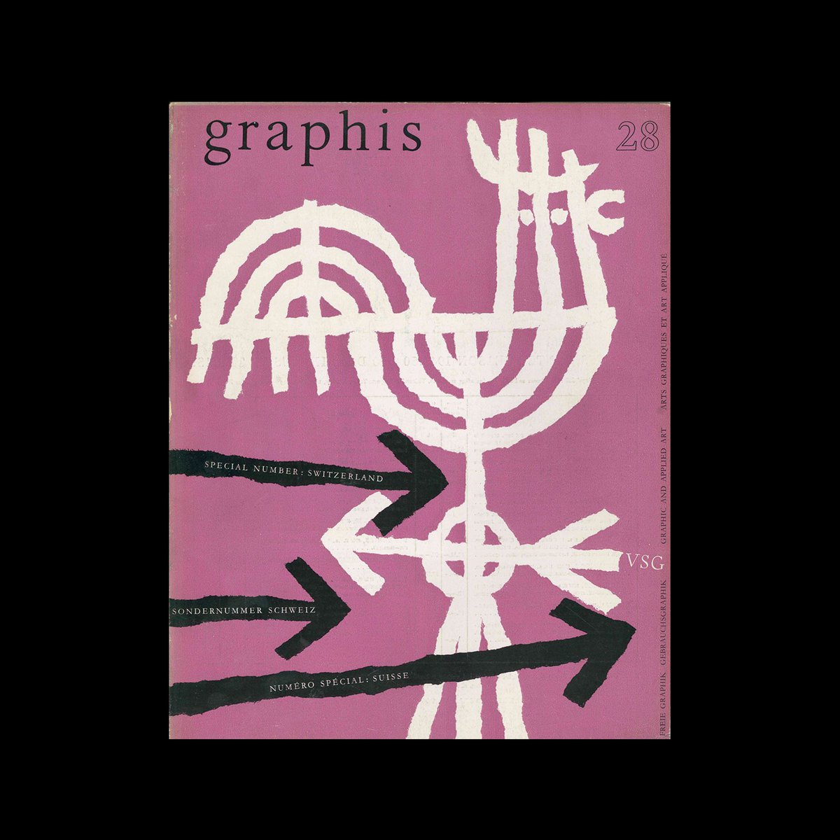 DesignReviewed's tweet image. Graphis 28, 1949. Cover design by Hans Hartmann #HansHartmann #graphis
designreviewed.com/artefacts/grap…