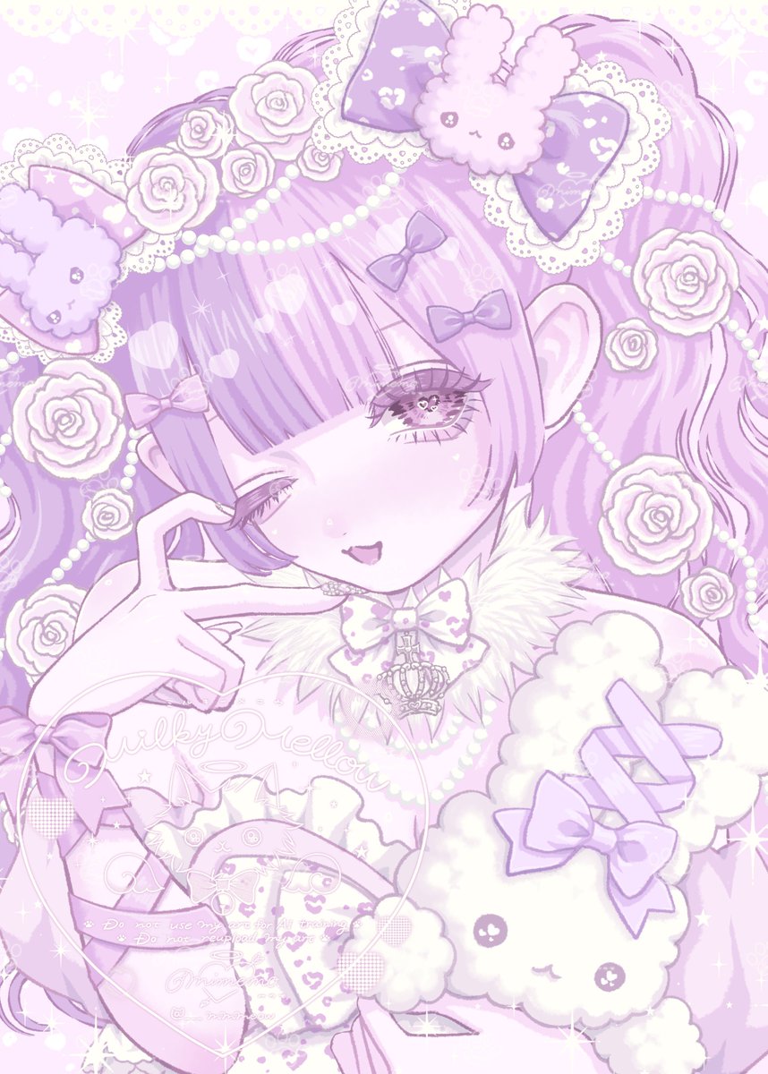 🐰⸝꙳.˖

#イラスト #うさぎの日
#oc #illustration