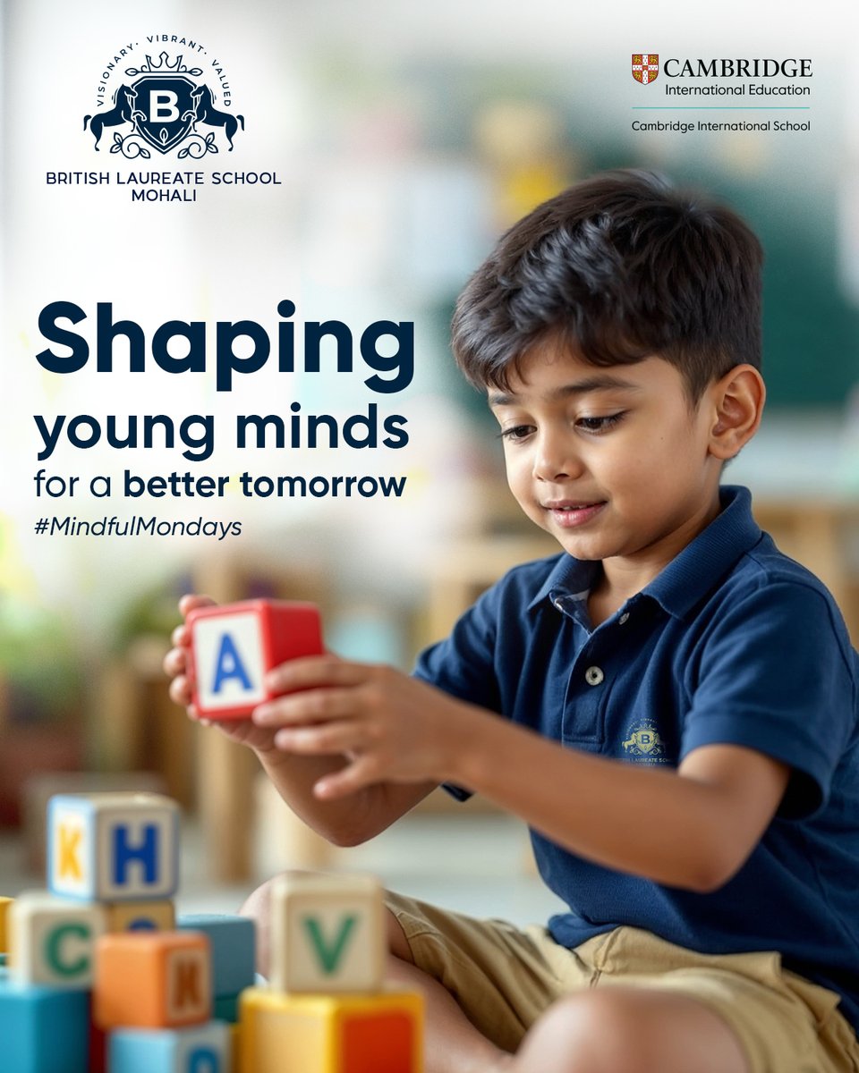 blsmohali's tweet image. At BLS Mohali, we believe that education is more than just academics—it’s about shaping individuals with empathy, kindness, and a strong moral foundation to help them excel in every aspect of life.​

#BLSMohali #CambridgeLearning #MindfulMondays