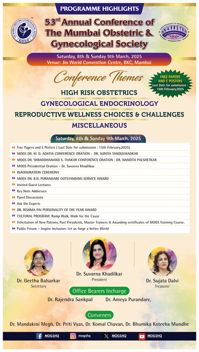 Mumbai Obstetric and Gynaecological Society tweet media