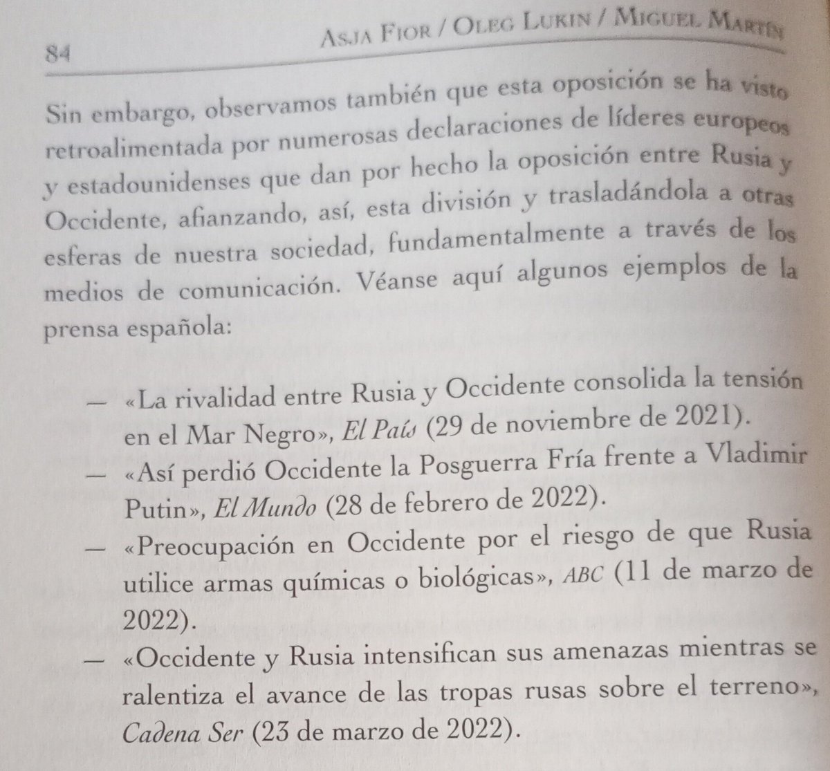 Hace 2 años, en <a href="/RevOccidente/">Revista de Occidente</a>, publicaron nuestro trabajo: "El proyecto europeo versus Rusia". Hoy, que Trump ha decidido alinearse con el discurso de Putin, ¿de qué ha servido el seguidismo de la UE a EEUU? ¿De qué ha servido aceptar el antagonismo Rusia VS Occidente?