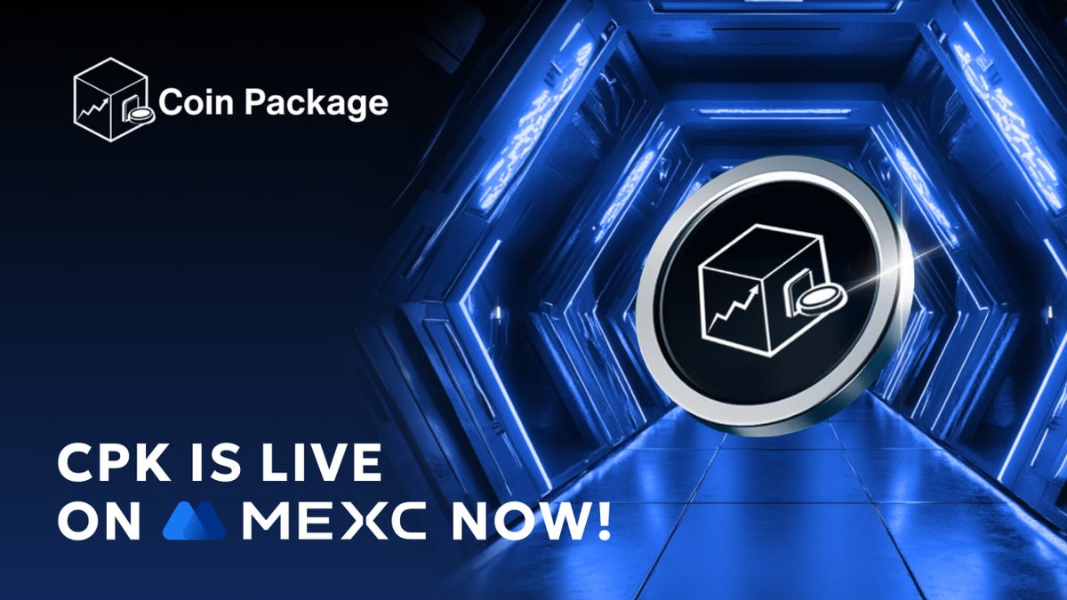 CPK Will be Listed on MEXC Exchange! 

🚀Exciting news for the CoinPackage (CPK) community! Join the Kickstarter &amp; Win Free 60,000 USDT Airdrops.

 🎉 CPK is set to launch on MEXC Exchange through the Kickstarter event tomorrow, giving the users a chance to support this exciting