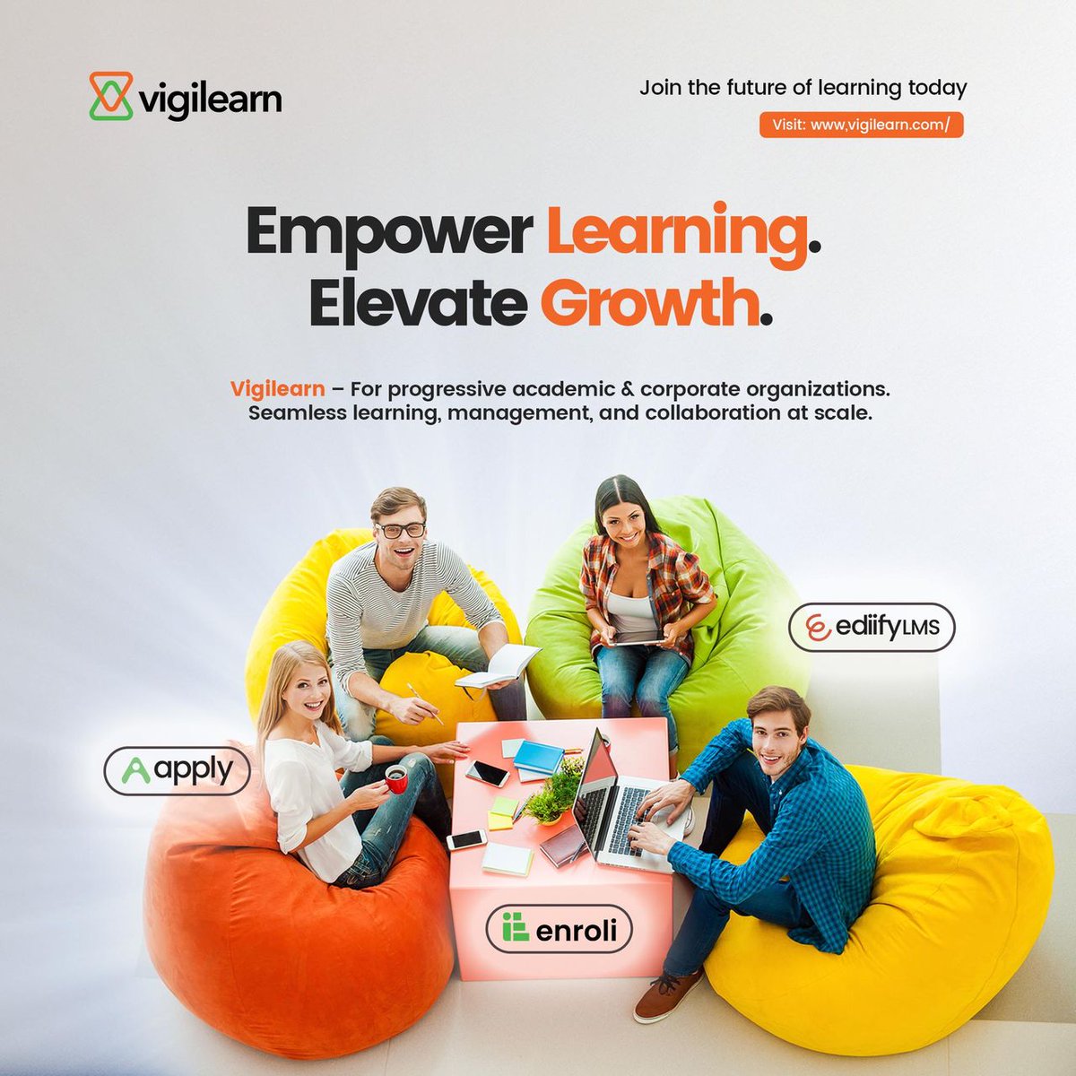 VigiLearn's tweet image. Vigilearn empowers organizations with smart tools for seamless learning and bigger impact.

Transform your institution at vigilearn.com.

#Vigilearn #SmartLearning #EdiifyLMS #EnroliSIS #ExamsPortal #ApplyPortal #StudioApp #EdTechSolutions