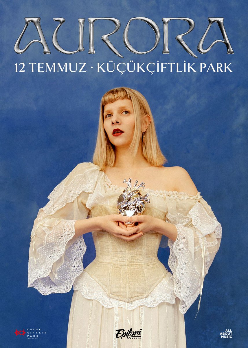 ISTANBUL
IT'S FINALLY HAPPENING
Sign up to my mailer for first access to my pre-sale which goes live at 10am CET on Wednesday 5th March. Aurora.lnk.to/signup
General sale starts at 10am CET on Friday 7th March ✨