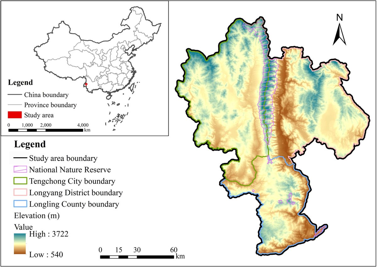 IntCon's tweet image. 🌿IC's Latest Study
Discover the #conservation gaps in the Southern Gaoligong Mountains. Our authors reveals 76.86% of suitable habitats are outside protected areas, with climate change and agriculture posing significant threats.
Read more: doi.org/10.1002/inc3.82