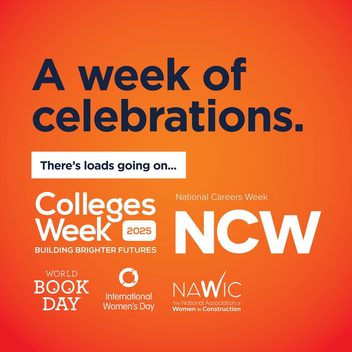 𝑲𝒊𝒄𝒌𝒊𝒏𝒈 𝑶𝒇𝒇 𝒂𝒏 𝑬𝒙𝒄𝒊𝒕𝒊𝒏𝒈 𝑾𝒆𝒆𝒌! 

As #CollegesWeek2025 and #CareersWeek2025 begin, we'll be celebrating the power of Further Education in shaping young peoples futures. 🚀 😍

Throughout the week we'll be hopping on our BIG Yellow Bus, touring throughout