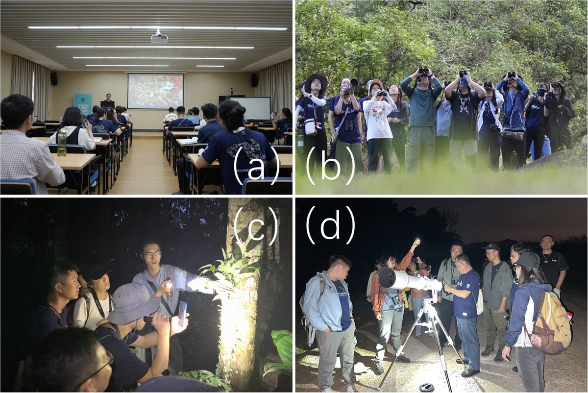 IntCon's tweet image. 1st Nature Education Special Issue Paper Online!
Can a naturalist training camp boost #biodiversity conservation willingness and mental well-being? YES! A 9-day camp improved participants' knowledge, social connectedness, and mental health, with effects lasting 6+ months.