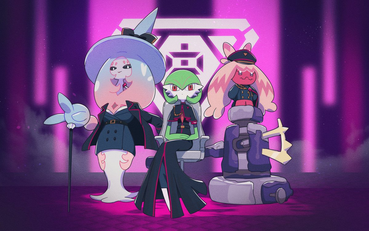 思いつきで作ったの中王区パロです🩷