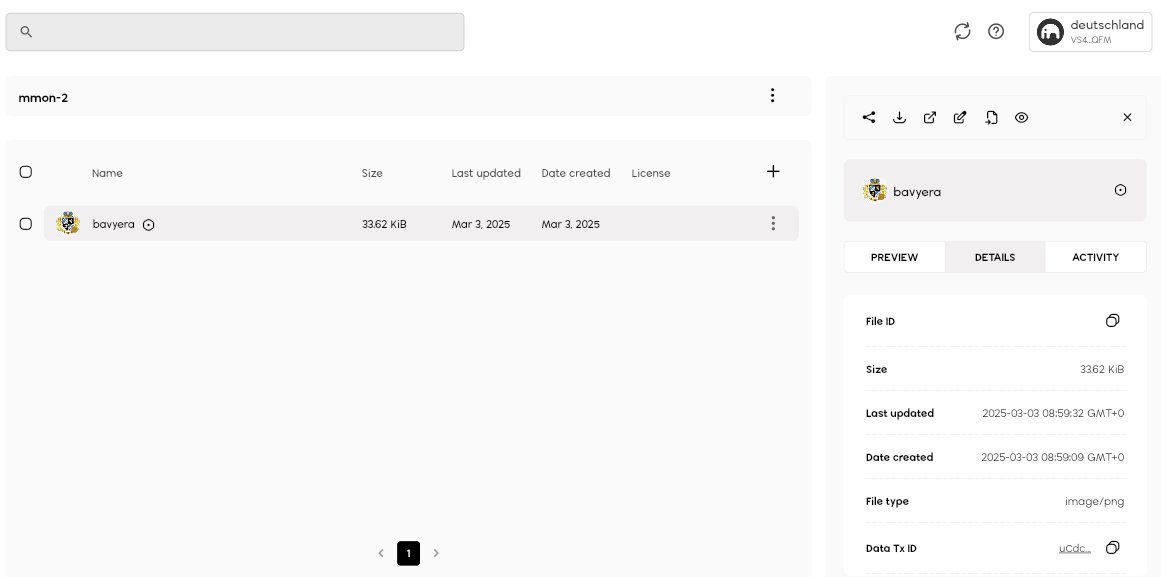bavyera_deutschland.ar-io.dev
uploaded files to Ardrive. Uploading files was very fast.
<a href="/ardriveapp/">🐘🔗ArDrive.ar.io</a>