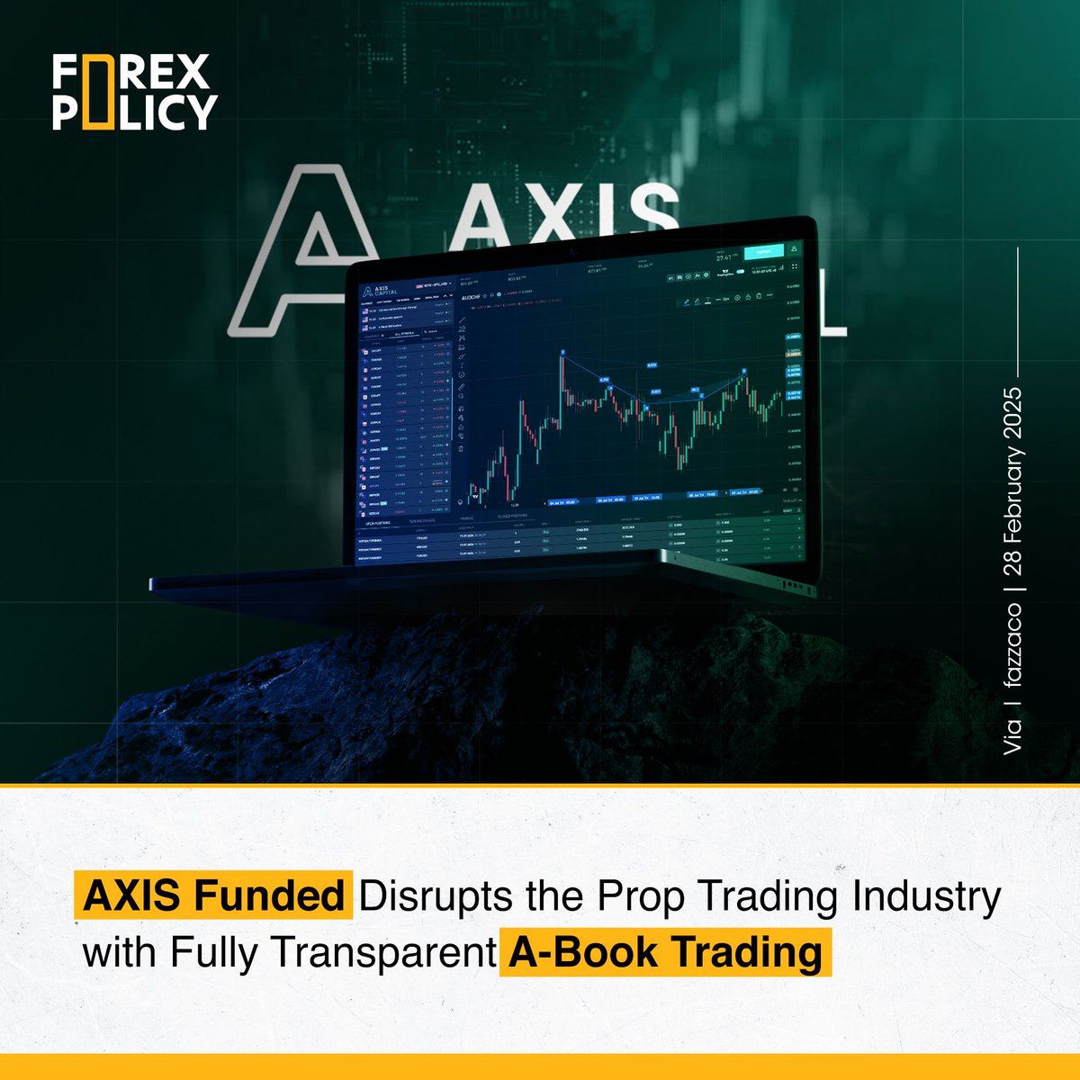 forexpolicy's tweet image. 🚀 AXIS Funded disrupts prop trading with a fully transparent A-Book model—no conflicts of interest, just real market execution. Traders win, AXIS wins. ✅ Plus, copy trading &amp;amp; 24-hour payouts across 5,600+ markets. A new era begins! 🔥 

#PropTrading #AXISFunded