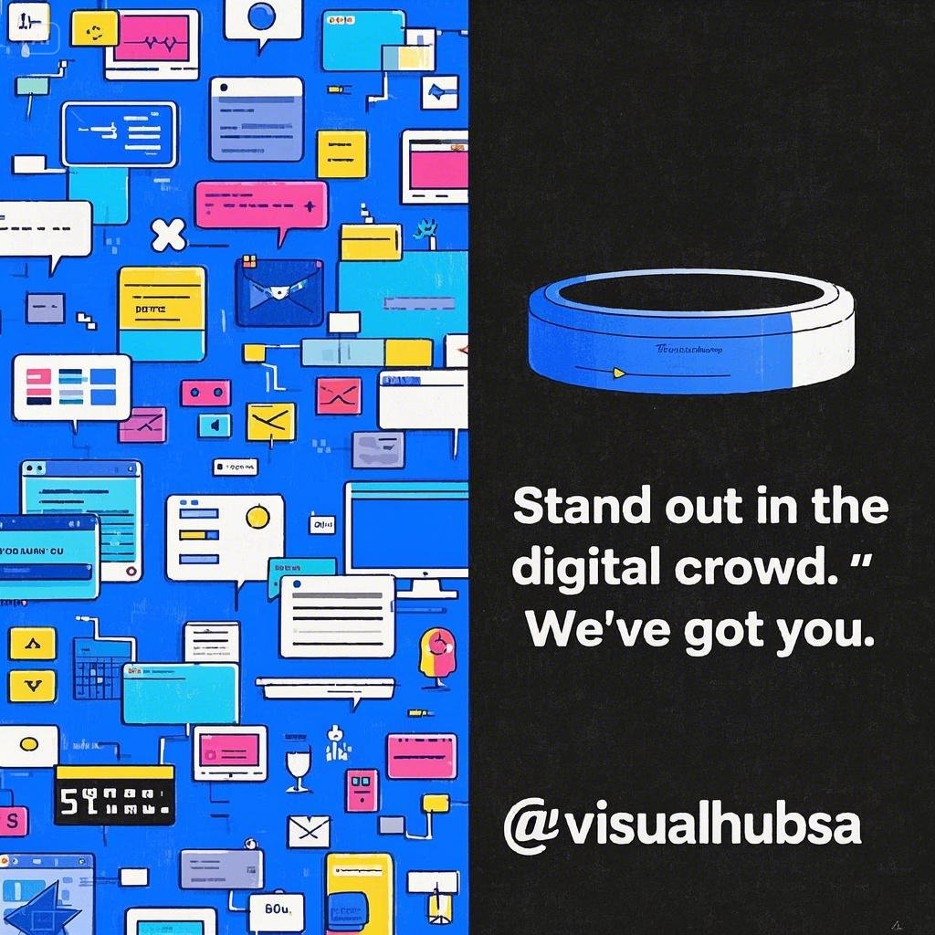 📢 Tired of being lost in the noise? Whether it’s your website, social media, or brand strategy, we’re here to make sure you’re seen and heard. Ready to shine? Let’s talk! 💻✨
visualhub.co.za/contact
#DigitalMarketing #BrandVisibility #StandOut #SocialMediaStrategy