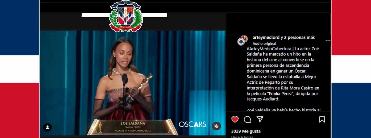 Zoe Saldaña Oscars 2025