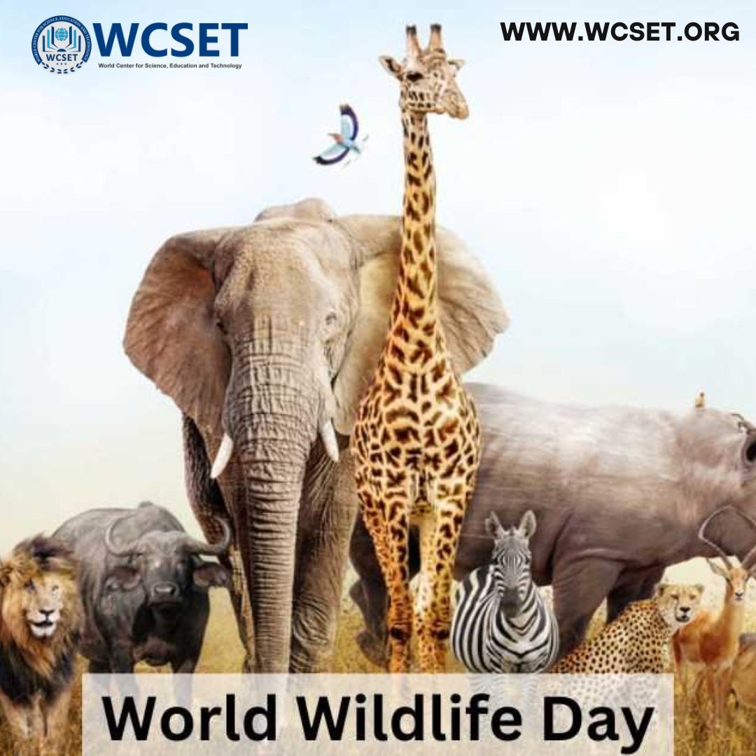 WCSET1's tweet image. On this special day, let&apos;s remember that nature&apos;s future is in our hands. Protect and preserve!

#wcset #worldwildlifeday