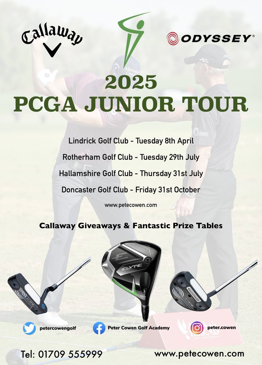 petecowengolfacademy (@petecowengolf) on Twitter photo 2025 <a href="/PCGAJUNIORTOUR/">Nick Huby</a> events offering valuable on course competition experience for junior golfers of all ages and abilities.
All welcome. Enter now!!!
#juniorgolf #petecowengolf #kidsgolf #fun #experience #teamcallaway 2025 <a href="/PCGAJUNIORTOUR/">Nick Huby</a> events offering valuable on course competition experience for junior golfers of all ages and abilities.
All welcome. Enter now!!!
#juniorgolf #petecowengolf #kidsgolf #fun #experience #teamcallaway