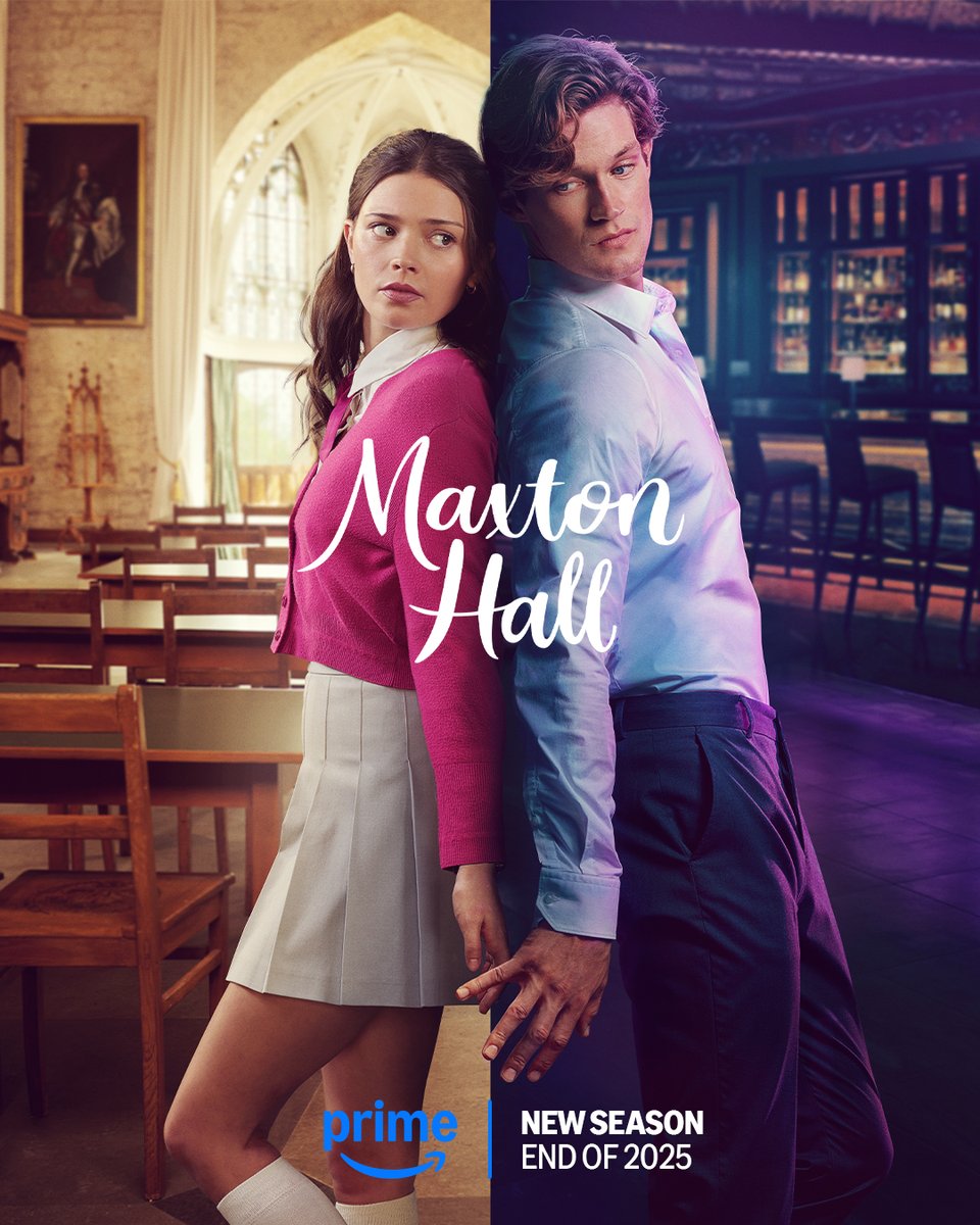 PrimeVideo's tweet image. Class has rules, can love defy them? Prime Video returns to Maxton Hall, end of 2025.