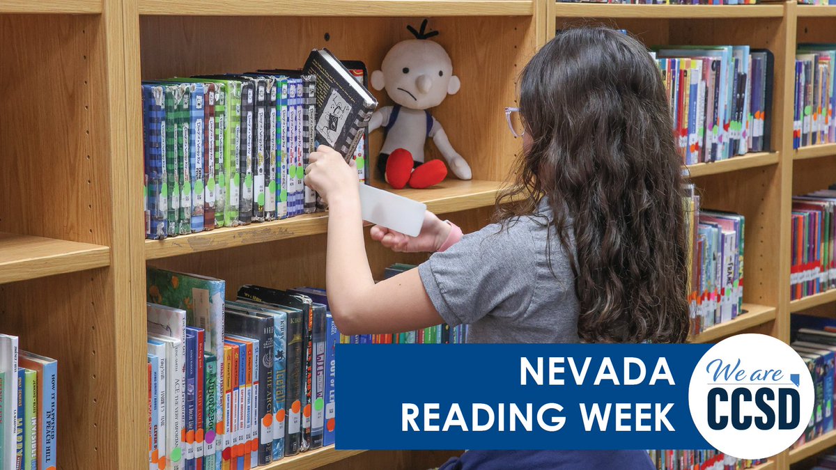 Nevada Reading Week is here 📚 ! For over 35 years, schools across the state have engaged students in fun Nevada Reading Week traditions with activities, spirit days and guest readers to promote learning through literacy. We can’t wait to see how our schools are celebrating!