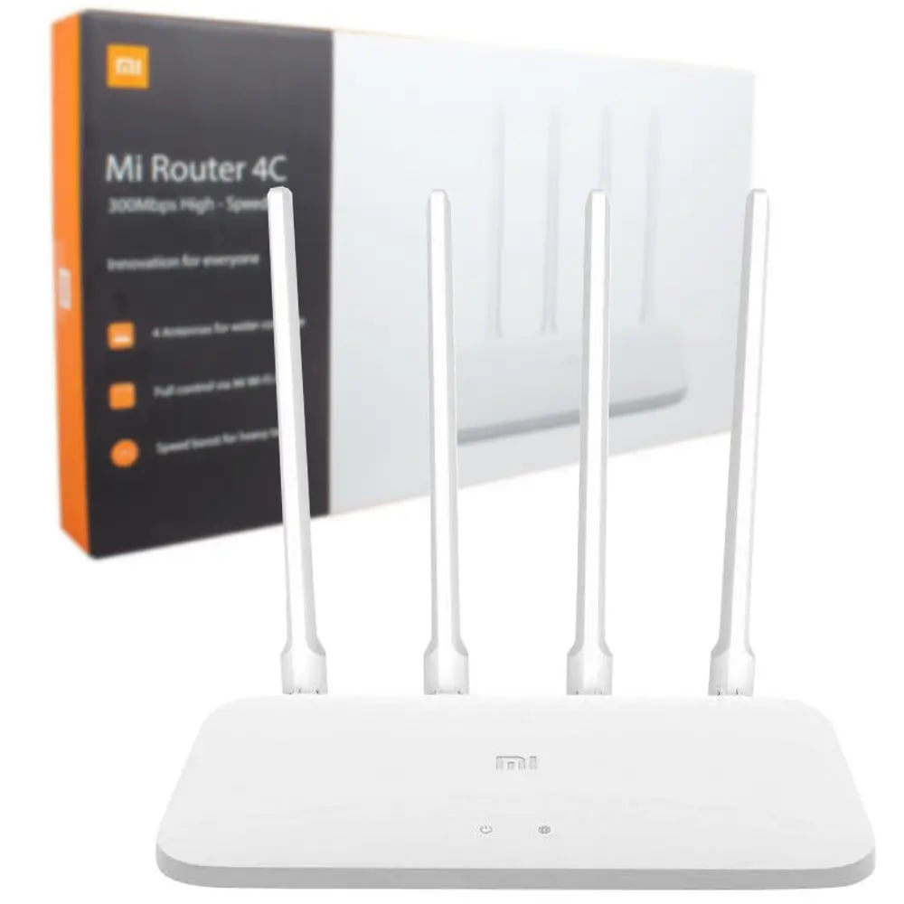 Xiaomi Mi Router 4C White (4tv.shop/setevoe-oborud…) – швидкий та надійний Wi-Fi для вашого дому 🏡📶

✅ До 64 підключень без втрати швидкості 📲💻
🔒 Захист від хакерів – ваші дані в безпеці 🛡
📱 Просте керування через додаток – усе під контролем!