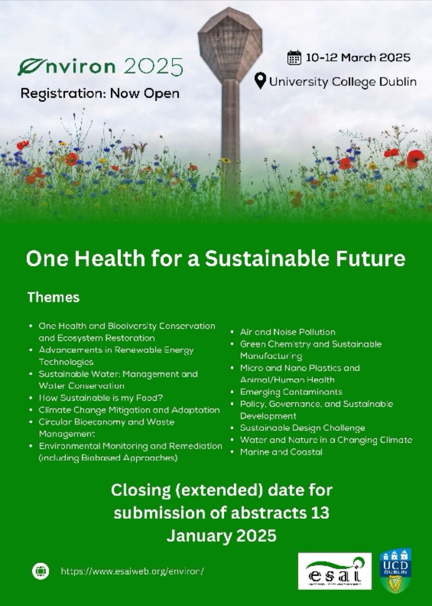 Golden Vale Research (@goldenvresearch) on Twitter photo I’m looking forward to presenting a talk on our first research project at Environ 2025 organised by <a href="/ESAI_Environ/">ESAI_ENVIRON</a> at <a href="/ucddublin/">University College Dublin</a> next week! I’m looking forward to presenting a talk on our first research project at Environ 2025 organised by <a href="/ESAI_Environ/">ESAI_ENVIRON</a> at <a href="/ucddublin/">University College Dublin</a> next week!