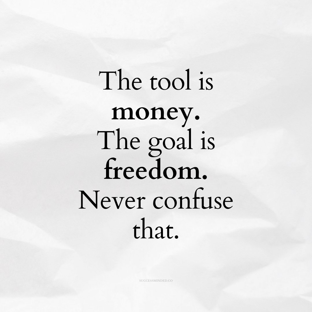 _SuccessMinded_'s tweet image. Never confuse that..